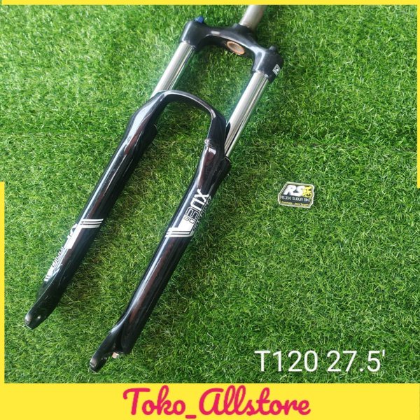 fork OS 27.5 suntour XCM 30 lock travel 120 Sepeda MTB