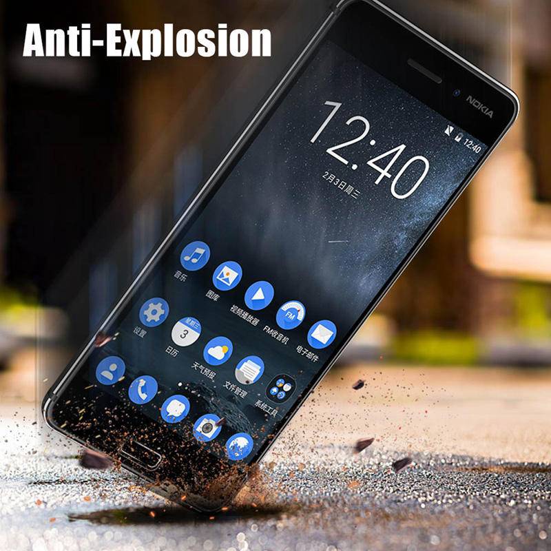 Hitam Tempered Glass Untuk Nokia C5 Endi C31 C30 C22 C10 Kaca Pelindung Untuk Nokia C21 C20 C12 Plus C200 C32 Film Pelindung Layar