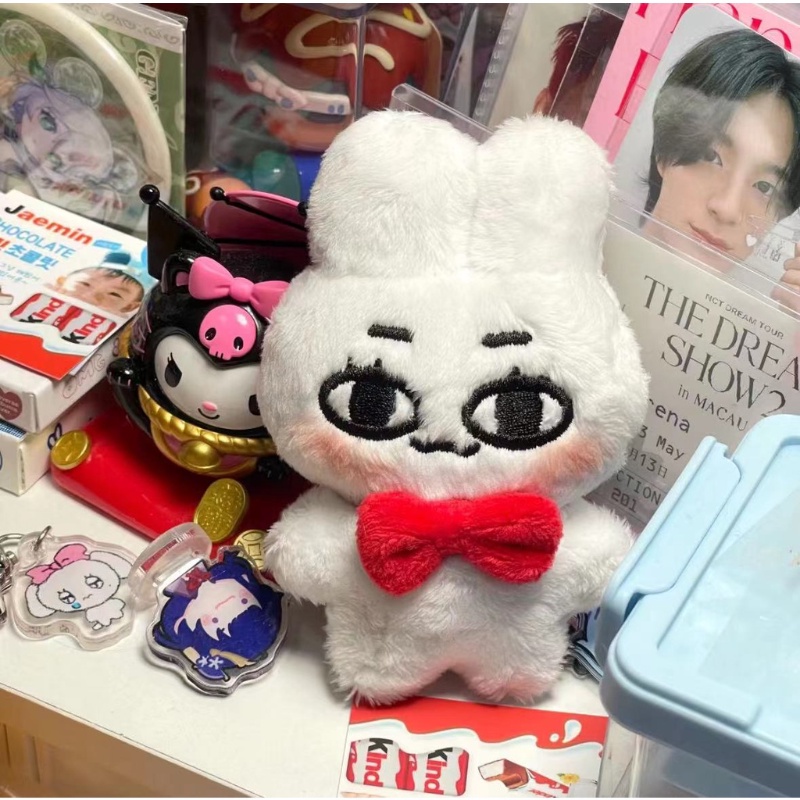 Gantungan Kunci Boneka Mewah KPOP NCT Dream Jaemin Bunny Lucu Liontin Kelinci Jaemin Collection Keyring