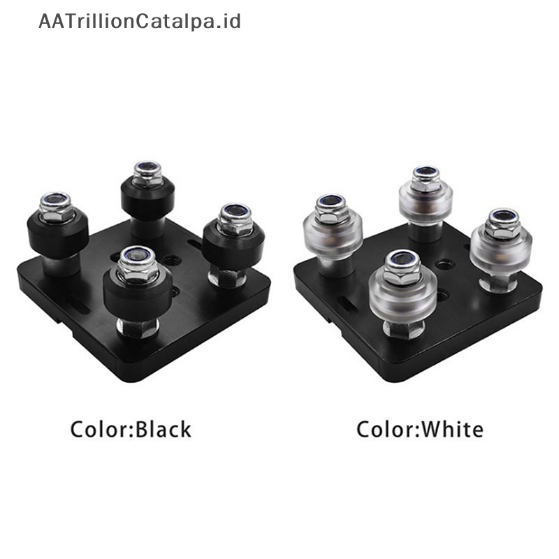 Pulley set plat kampasrillion plikatalpa 3baling alfinrinter dessy gantry untuk pulley 2020 /2040 kampas-slot wheels kampas