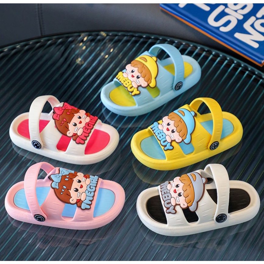 littlekiddoss 23SH21131 Sepatu Sendal Anak Balita 1-5 Tahun Sandal Anak Karakter Lucu size 20-31