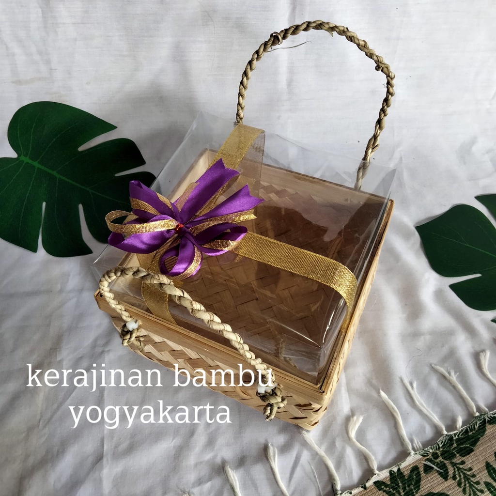 kotak hantaran seseran box 22cm lamaran mika packaging nikahan parsel wadah jenang punjungan packagi