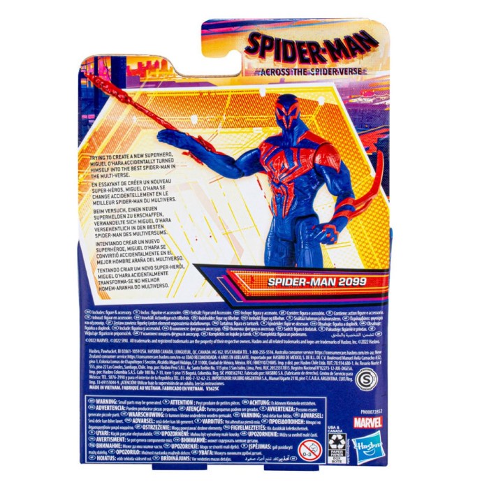 MARVEL SpiderMan Across SpiderVerse 6-Inch SpiderMan 2099 Basic Figure