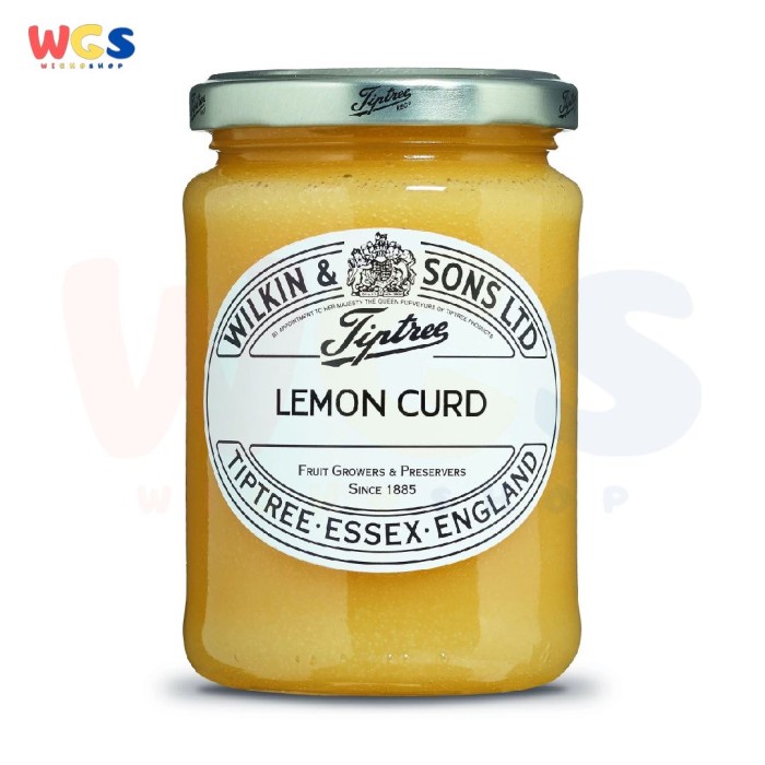 Wilkin &amp; Sons Selai Tiptree Lemon Curd Preserves Spread 312g