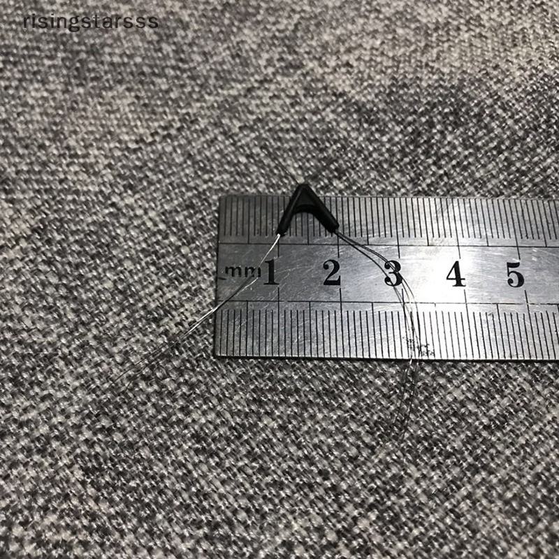 Outdoor 50pcs Double Hooks Kontaktor Device Line Bifurcation Ruang Delapan Tipe Space Bean Line Putar Alat Memancing Aksesoris Baru