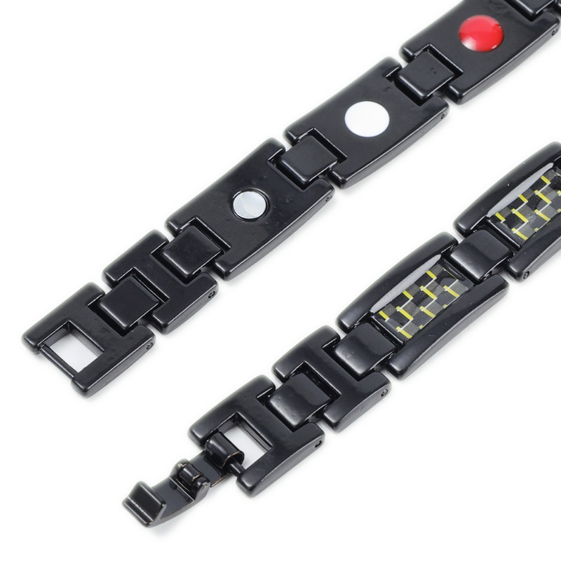 Baru Sederhana Unisex Logam Terapi Pelangsing Pereda Nyeri Energi Gelang Trendi Wanita Pria Magnetik Perawatan Kesehatan Gelang Perhiasan