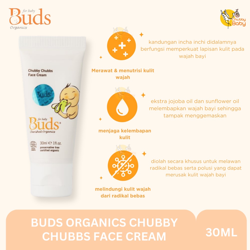 Buds Organic - Chubby Chubbs Face Cream