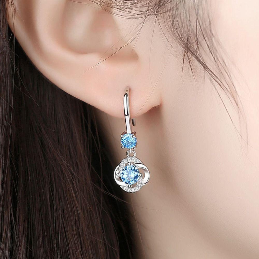 LILY 2pasang Anting Limfatik Magnetoterapi, Anting Germanium Magnetherapy Bertabur Berlian, Perhiasan Kreatif Tindik Anting Menjuntai Panjang Untuk Wanita