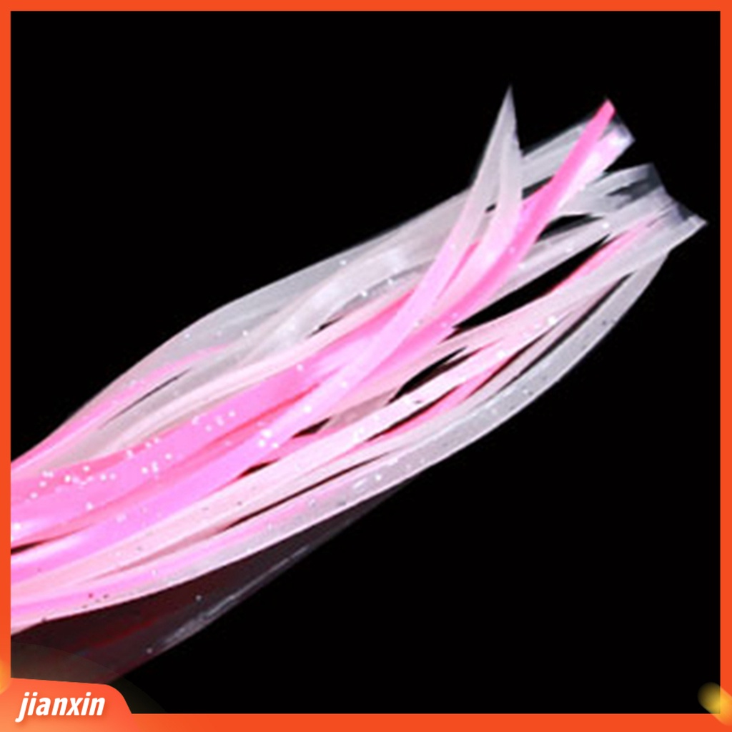 (In Stock) Umpan Pancing Eye-catching Ketangguhan Tinggi Rok Cumi Metal Alat Pemikat Air Asin Untuk Danau