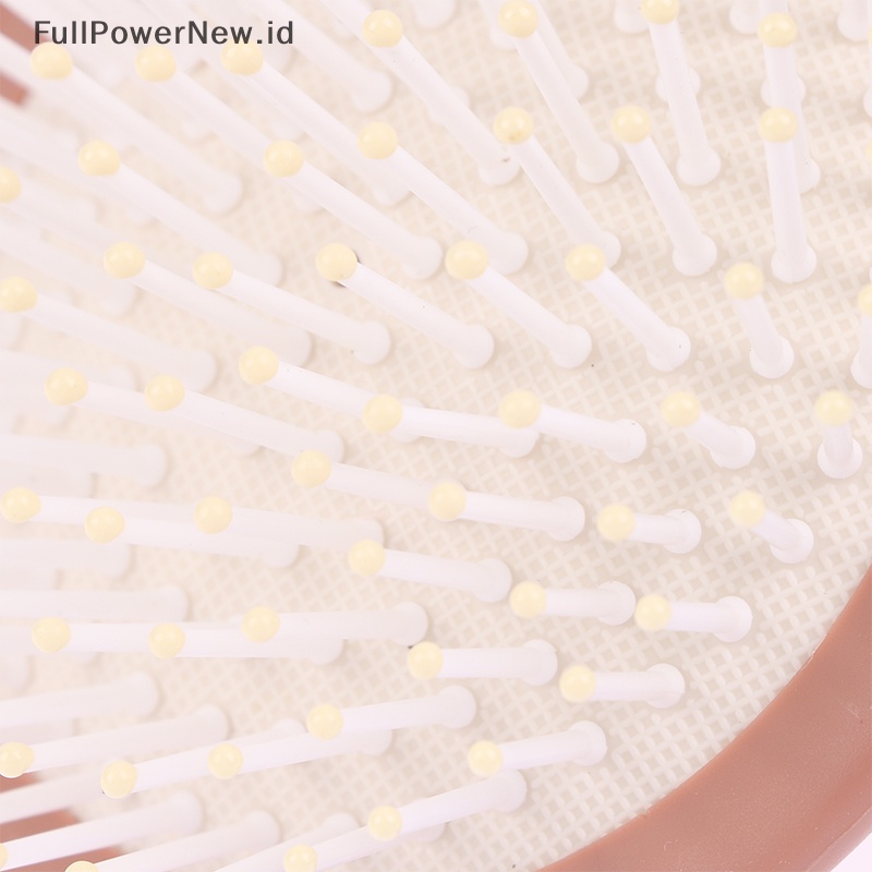 Power Hair Scalp Massager Shampoo Brush Bulu Silicon Lembut Untuk Menghilangkan Ketombe ID