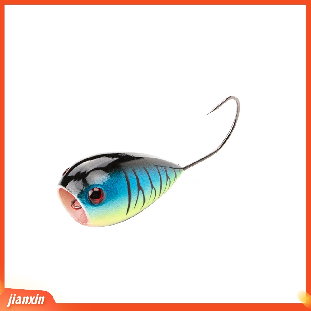 (In Stock) Popper Mancing Artficial Lure Crank Umpan Renang Wobblers Keras Single Hook Alat