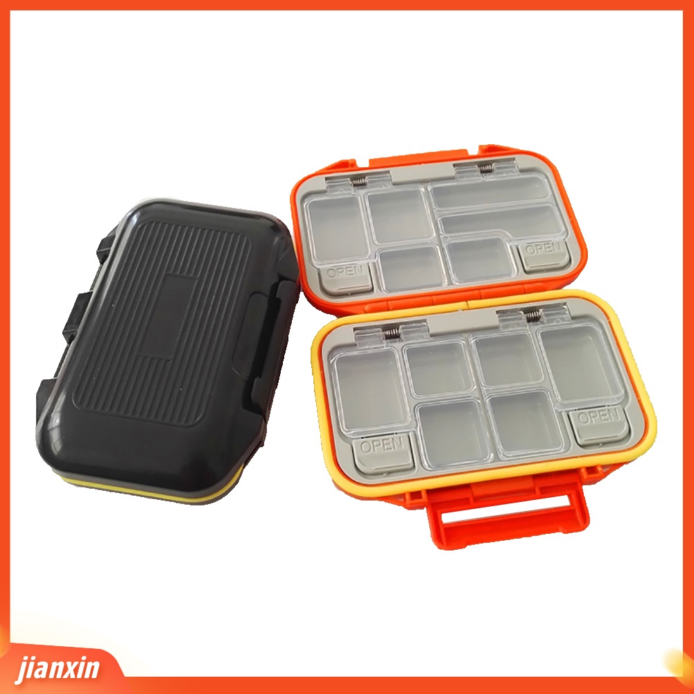(In Stock) Kotak Pancing Portabel Tahan Air Dua Sisi Umpan Lure Hooks Tempat Penyimpanan