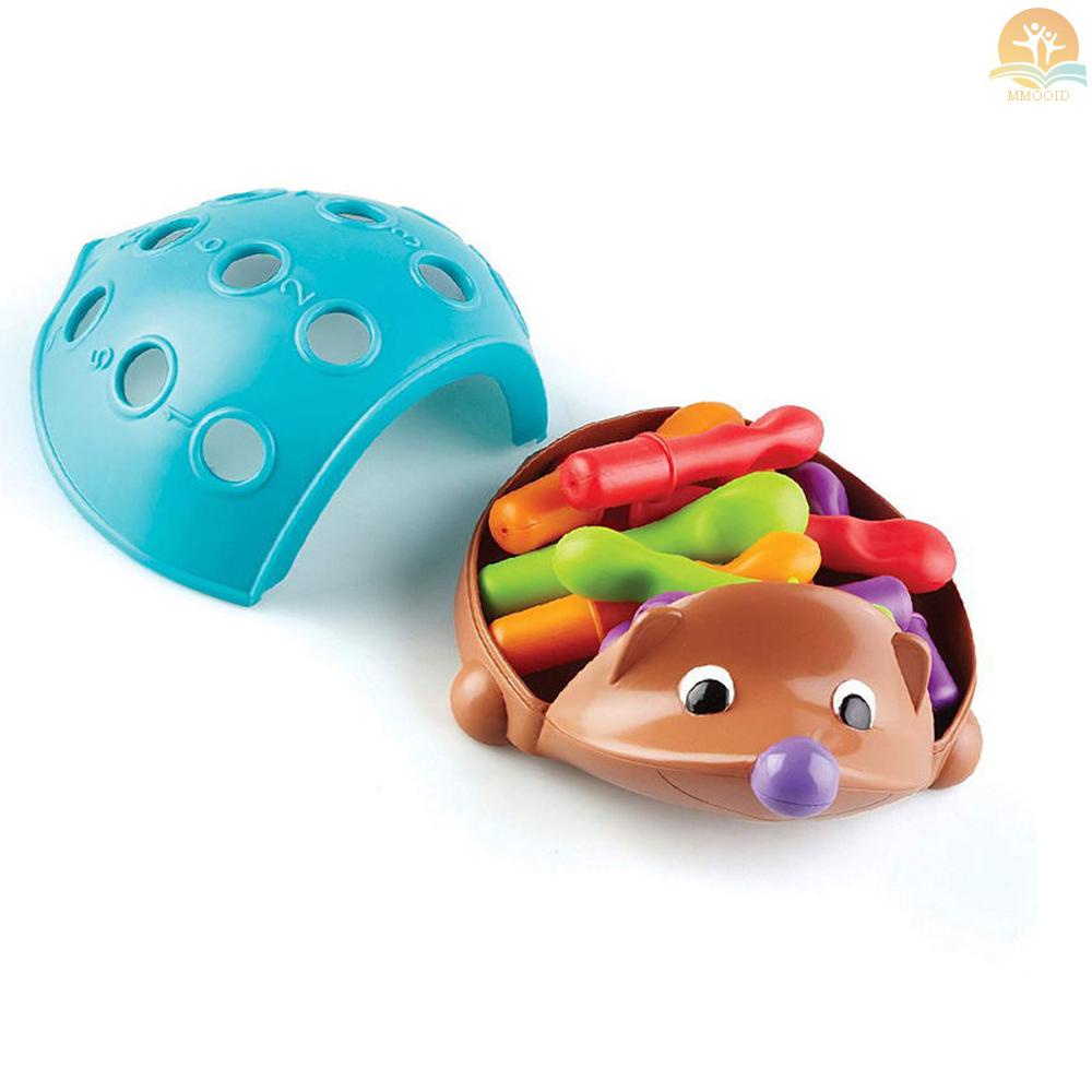 In Stock Insert Hedgehog Plaything Early Education Montessori Plaything Focus Training Motor Halus Untuk Anak Laki-Laki &amp; Perempuan Usia 18th mos+