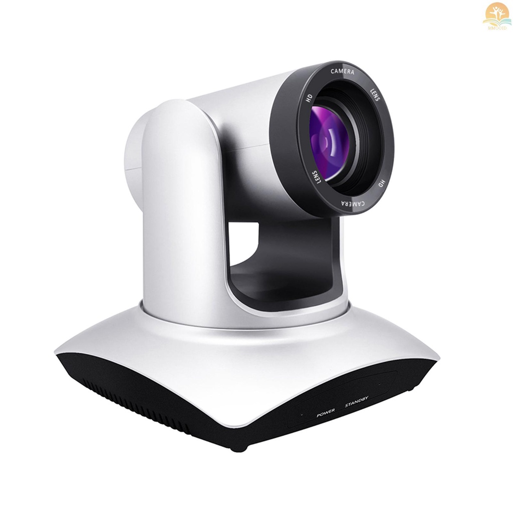 In Stock Conference PTZ Camera Wall Mount WebCam 20X Optical Zoom Koneksi USB Dengan Remote Controller Plug &amp; Play Kompatibel Dengan Windows Mac Untuk Zoom Skype Video Meeting Online