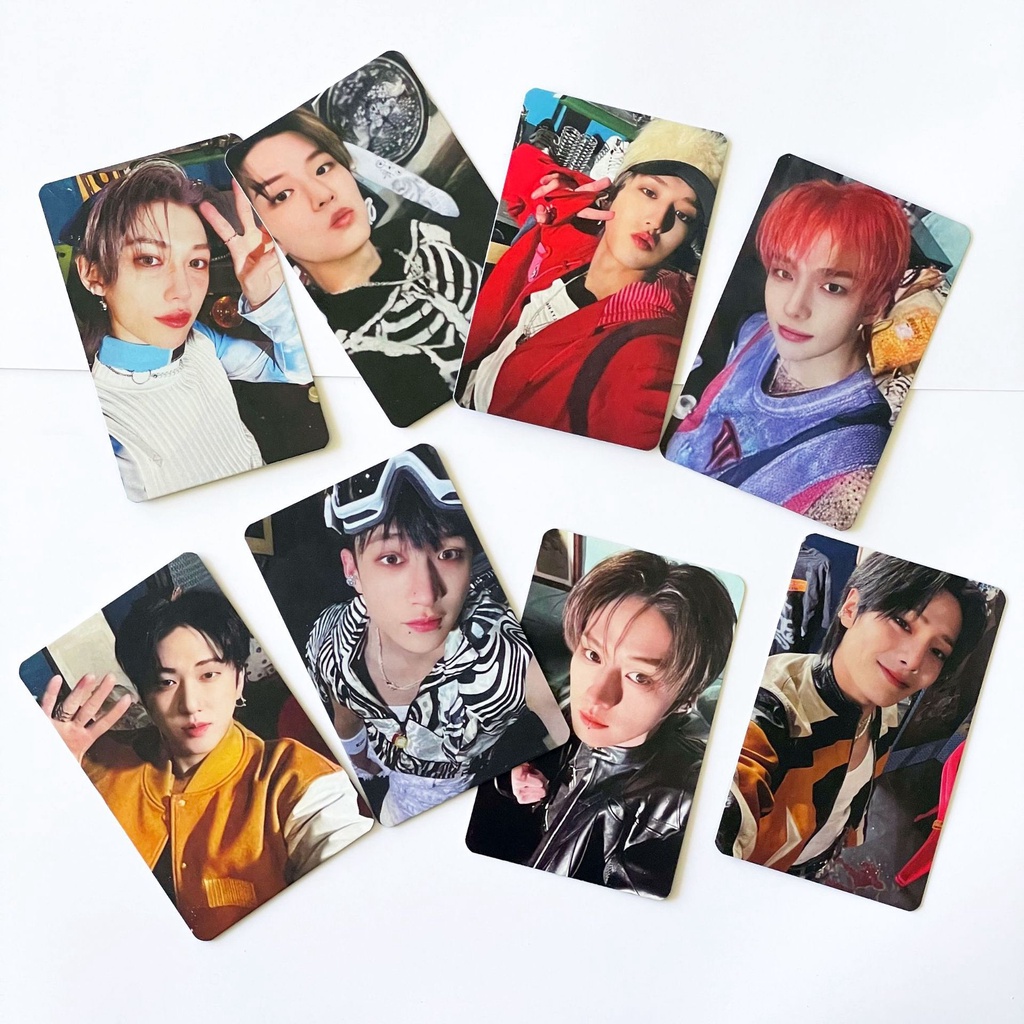 8pcs /set Album STRAY KIDS 5-STAR Photocards Kartu Lomo Straykids Stage Belakang Kpop Postcards Series