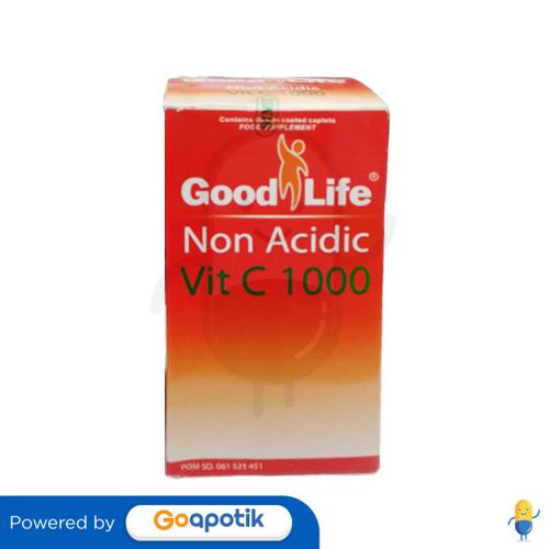 GOOD LIFE NON ACIDIC VIT C 1000 BOTOL 60 KAPLET