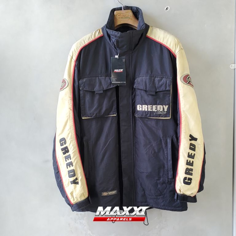Jaket Motor Greedy | Racing | BB (75kg - 80kg) | Original Greedy Jaket Riding