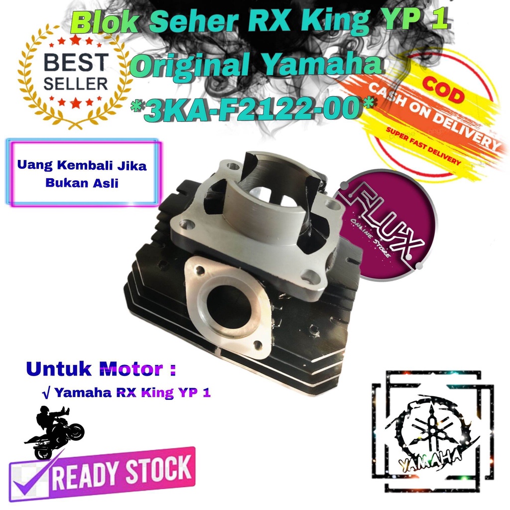 Blok Seher atau Block Cylinder RX King YP 1 3KA Original 100 Persen Ori Original Yamaha 3KA-F2122-00