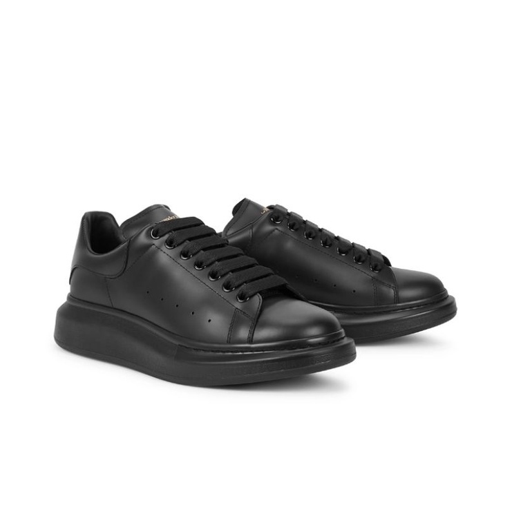 Sepatu Alexander McQueen Sneakers Black High Premium