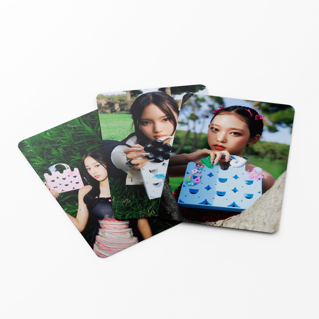 55pcs /box NJ Album GET UP Photocards DANIELLE HANNI HAERIN HYEIN MINJI Lomo Kartu NJ Kpop Postcards