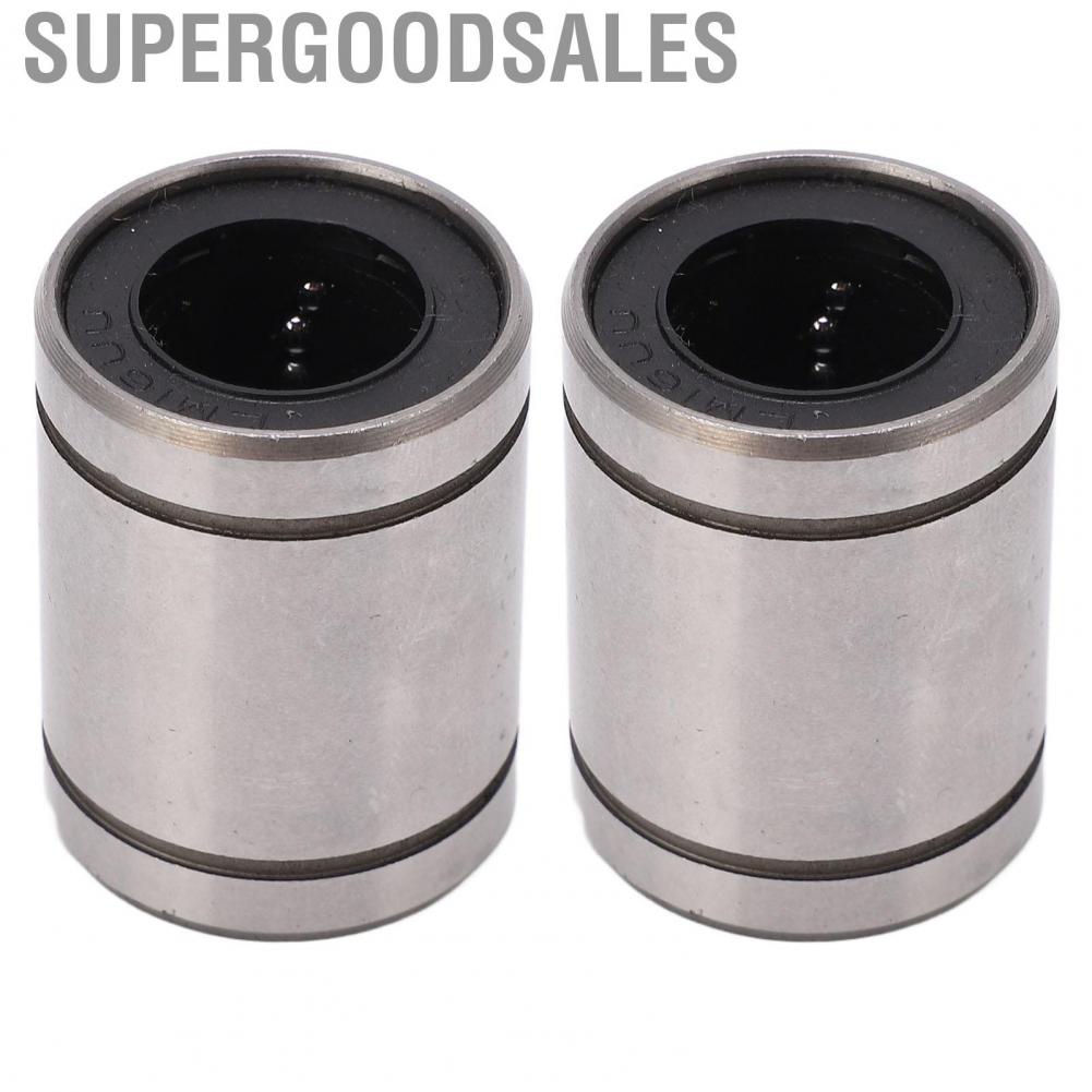 Supergoodsales Linear Motion Bearing  OD 28mm Cylinder Ball Steel Fast Running Speed Good Rotation for 3D Printer