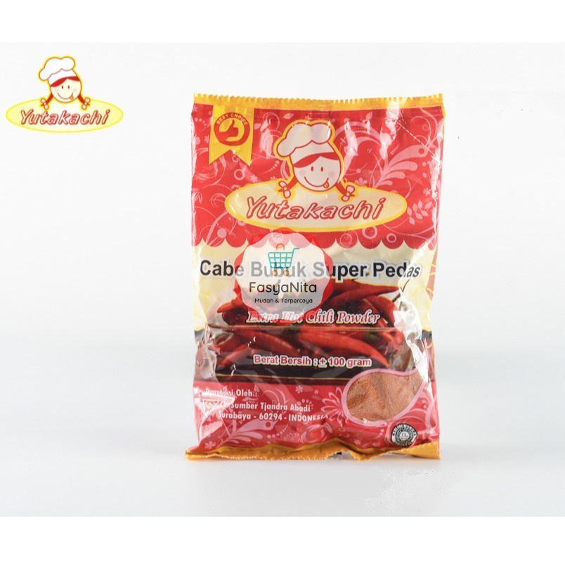 

Cabe Bubuk Super Pedas Yutakachi 100gr