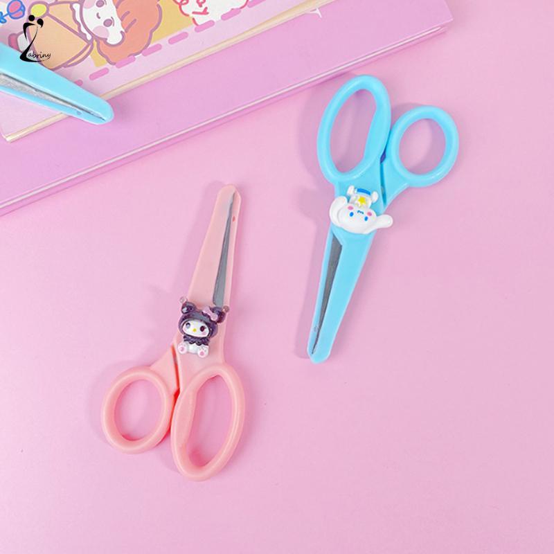 

Gunting Kartun Kreatif Gunting Keselamatan Kepala Bulat Pemotong Kertas Alat Tulis Buatan Tangan Siswa Z