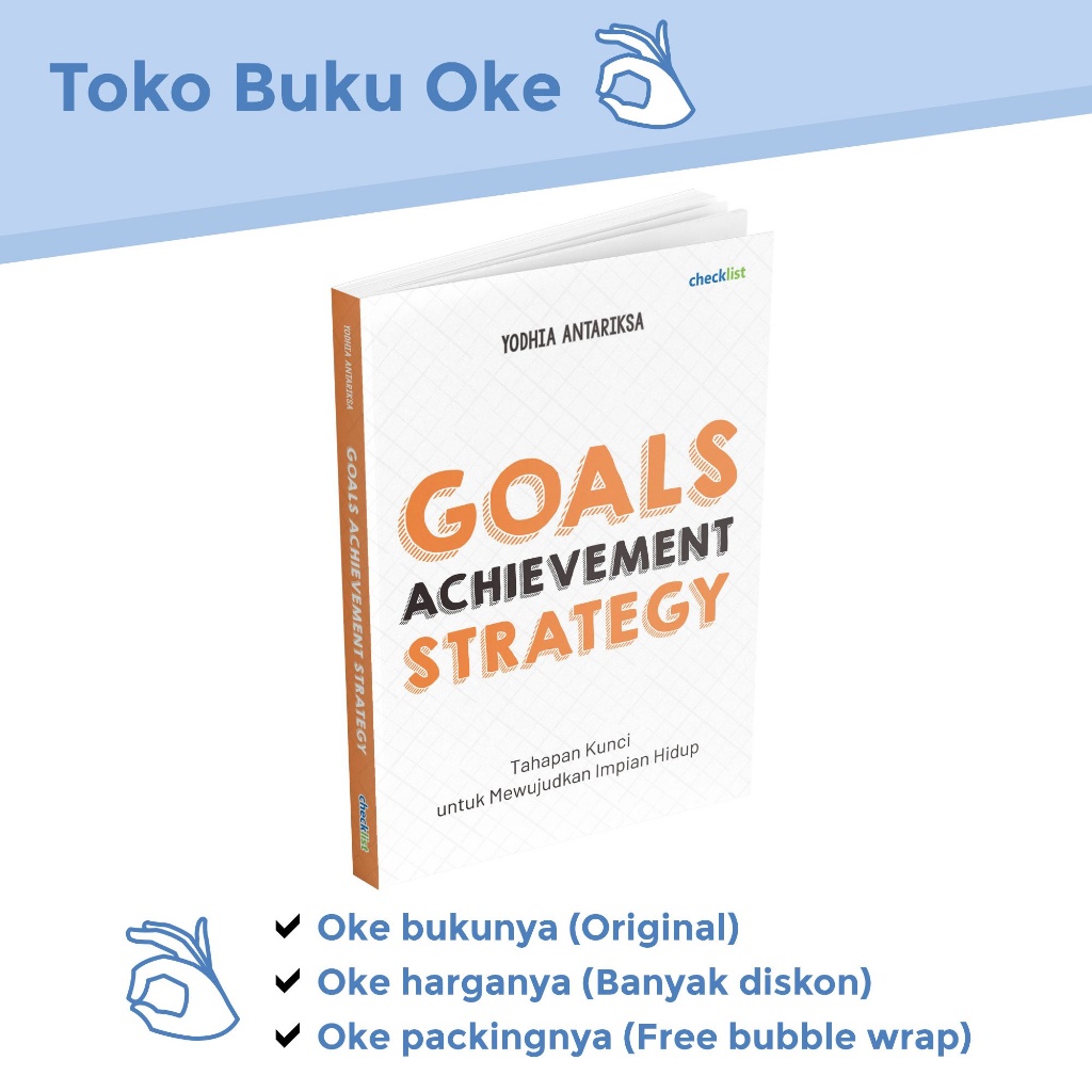 Buku Self Improvement &quot;Goals Achievement Strategy&quot;