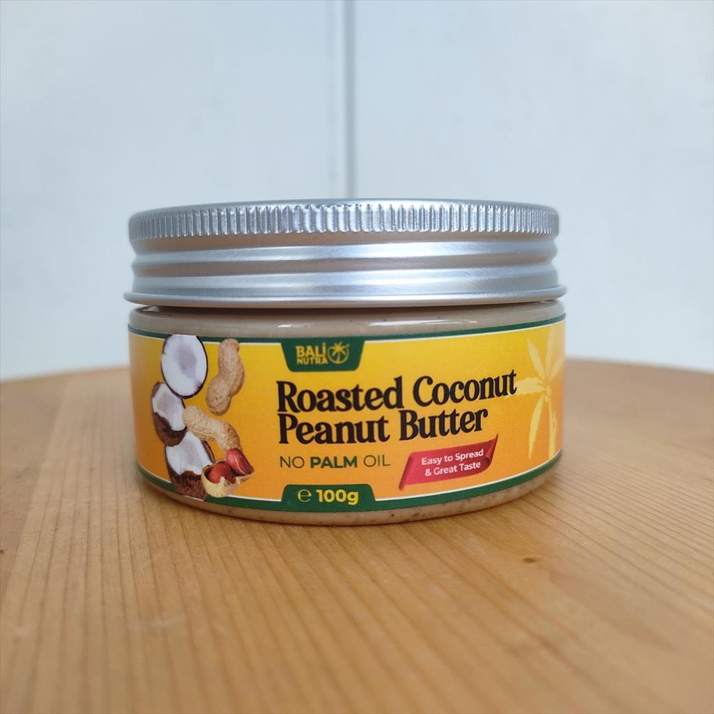 

Coconut Peanut Butter 100g ( Roasted ) Bali Nutra Selai Kacang