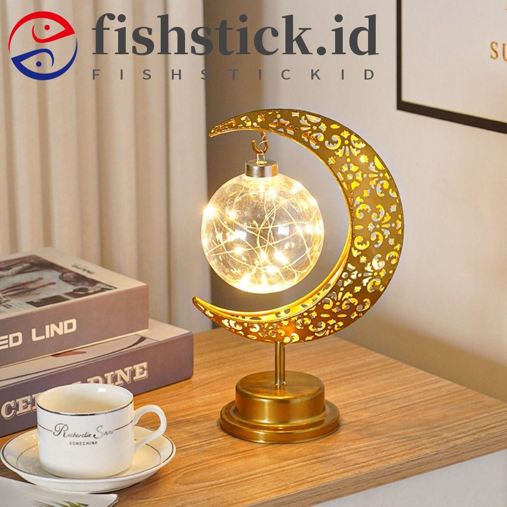 Fishstick Lampu Led Aesthetic Hiasan Bulan Suasana Fashion Dekorasi Rumah Bedside Light Ruang Tamu Untuk Dekorasi Kamar Night Light