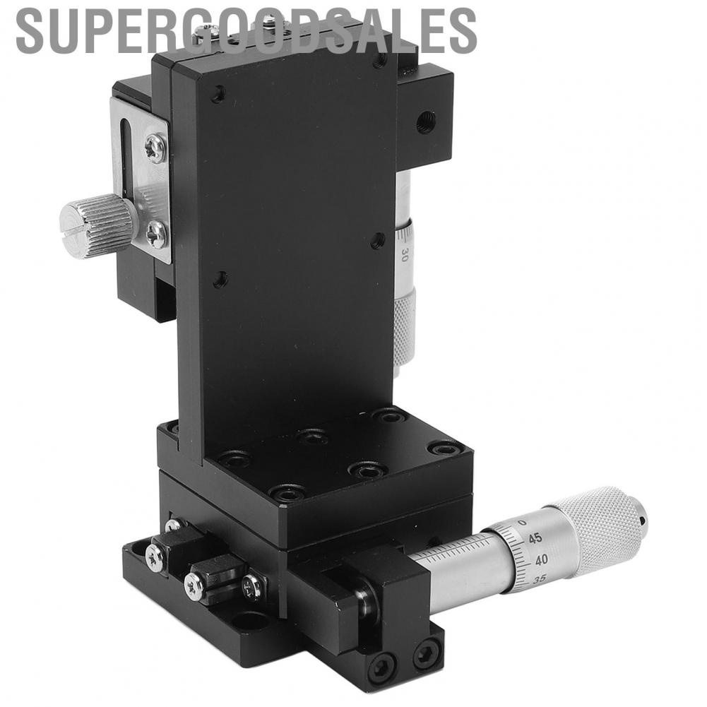 Supergoodsales Manual Linear Stage  Trimming Platform Easy Operation Wide Application X Z Axes for Production