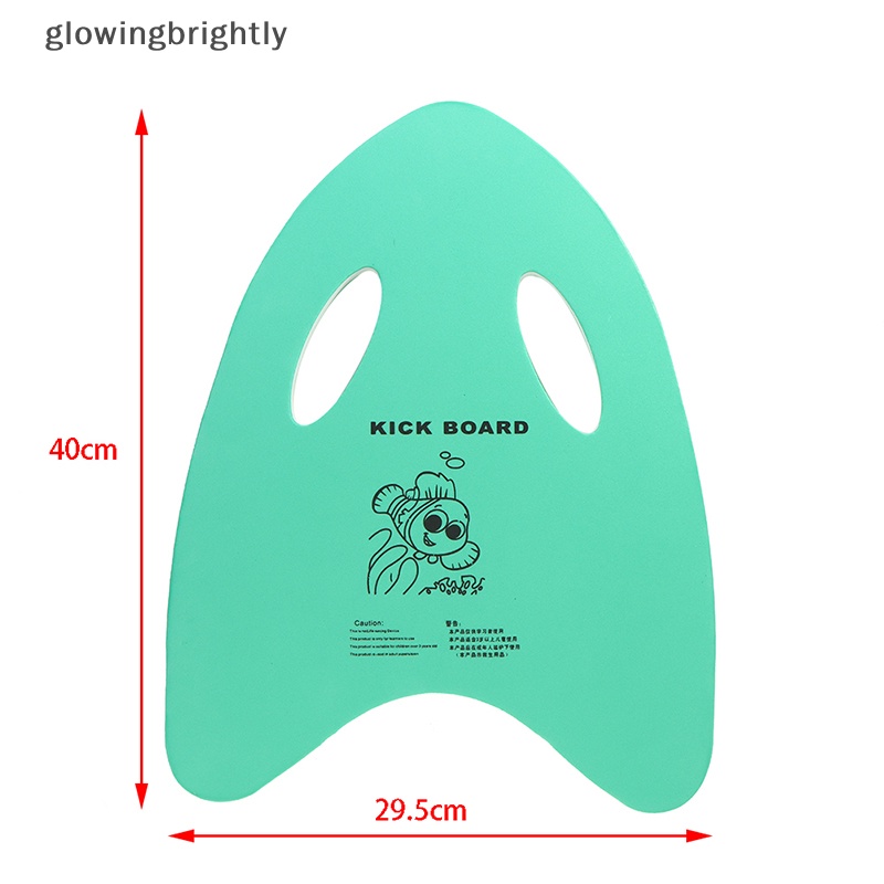 [glowingbrightly] Papan Renang Bentuk A Floag Plate Back Float Kickboard Alat Bantu Keamanan Kolam TFX