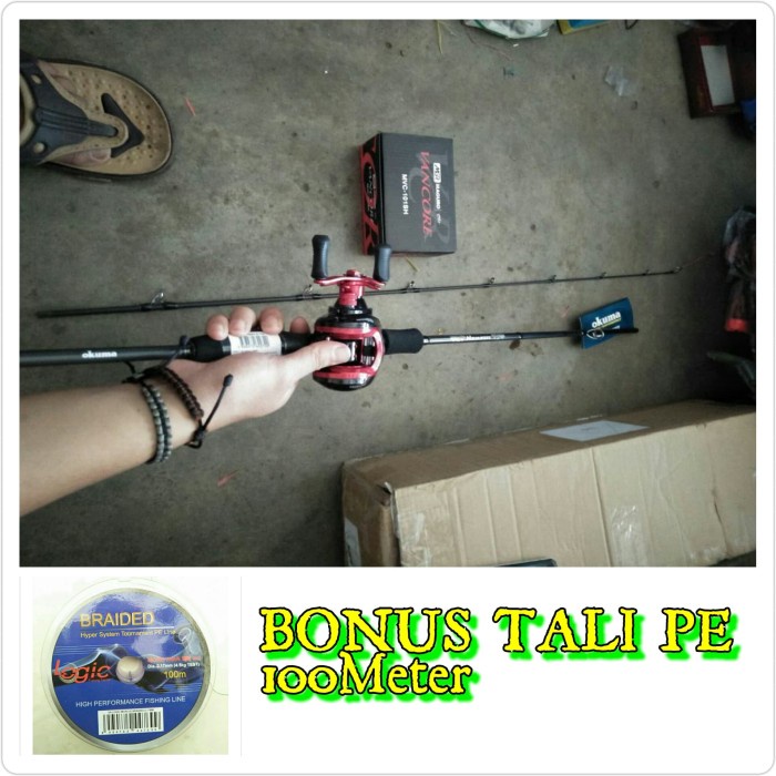 Joran Bait Casting Okuma Nemesis Dan Reel Bait Casting Maguro VANCORE ORIGINAL