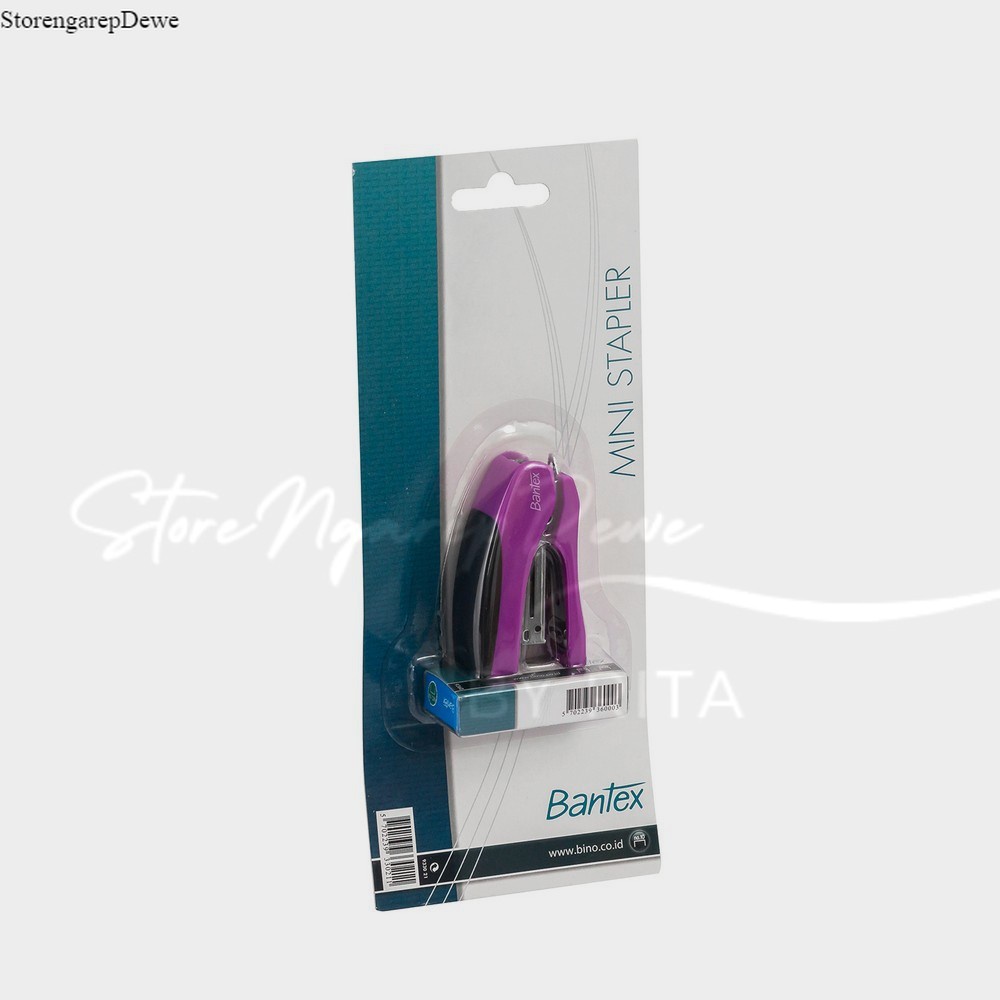 

Bantex Mini Stapler (Including Staples no.10) Lilac 9330 21 real barang original bantex