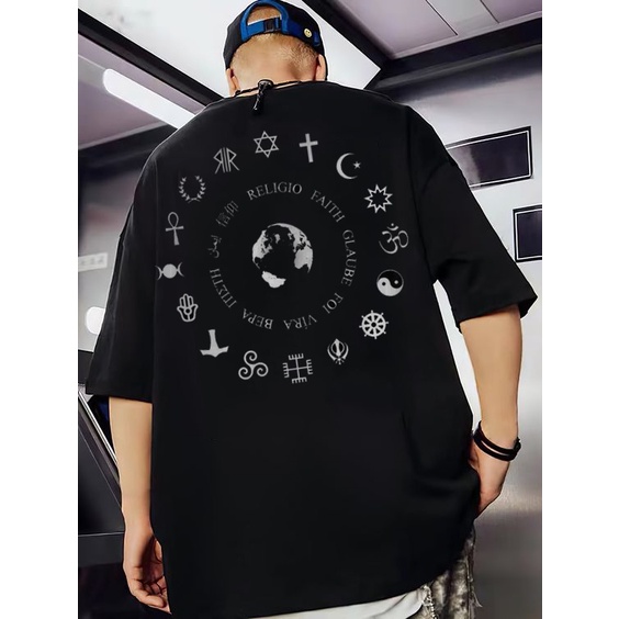 [Oversize] BAJU KAOS OVERSIZE / OVERSIZE T-SHIRT PLURALISME BULAT - EZHAR