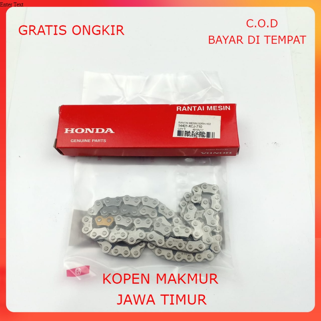 RANTAI KETENG HONDA KCJ |KAMPRAT RANTAI HONDA MOTOR TIGER - KCJ