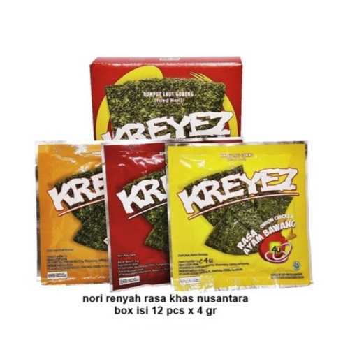 

KREYEZ RUMPUT LAUT 1 Box isi 12 pcs ORIGINAL