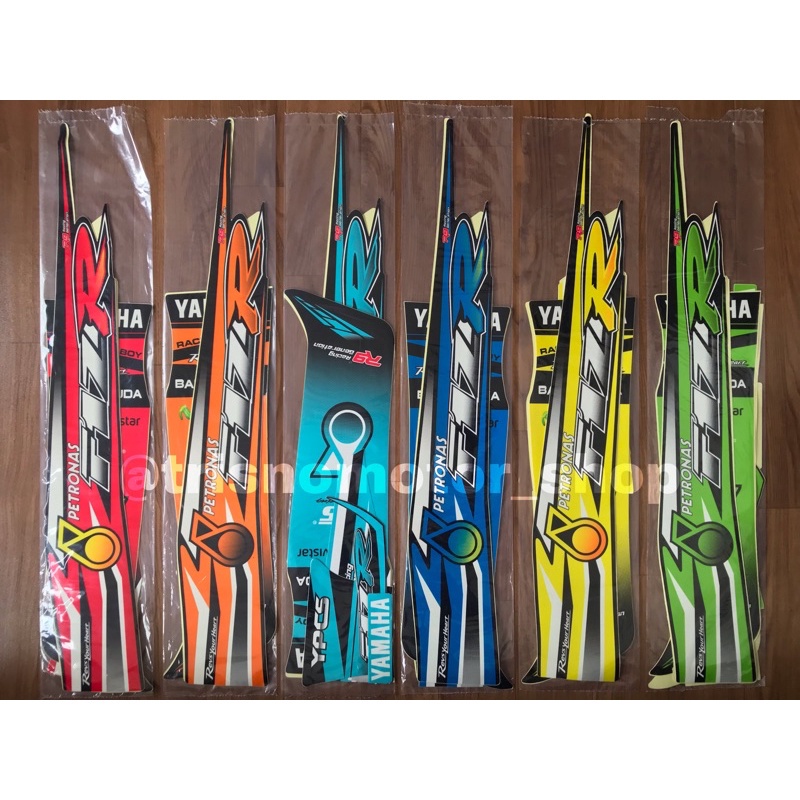 striping polet Yamaha Fiz R F1Z R Petronas sticker stiker fizr f1zr petronas lis list body motor fiz