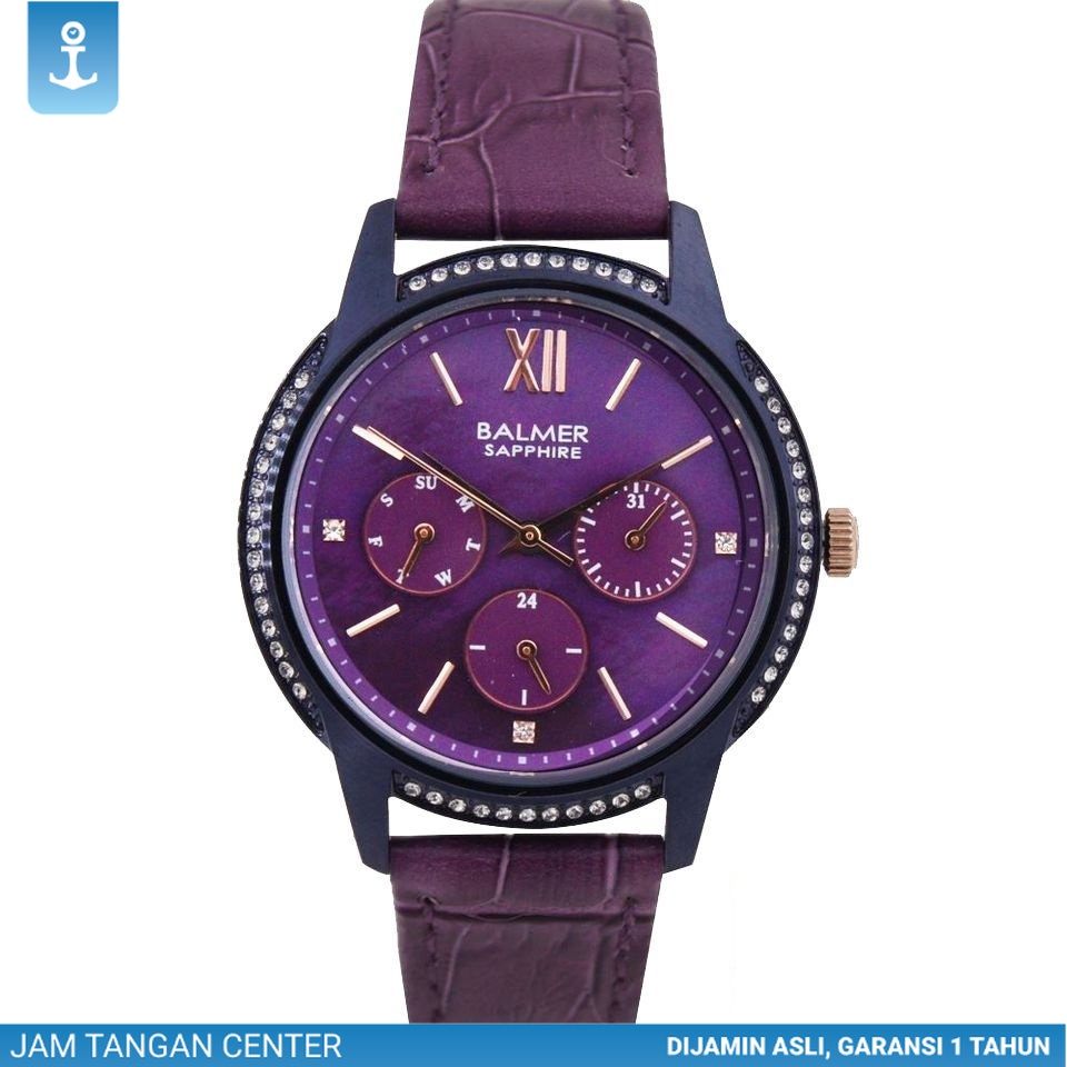 Jam Tangn Wanita BALMER 8116 B-8116 Kaca Sapphire Anti Gores -ORIGINAL