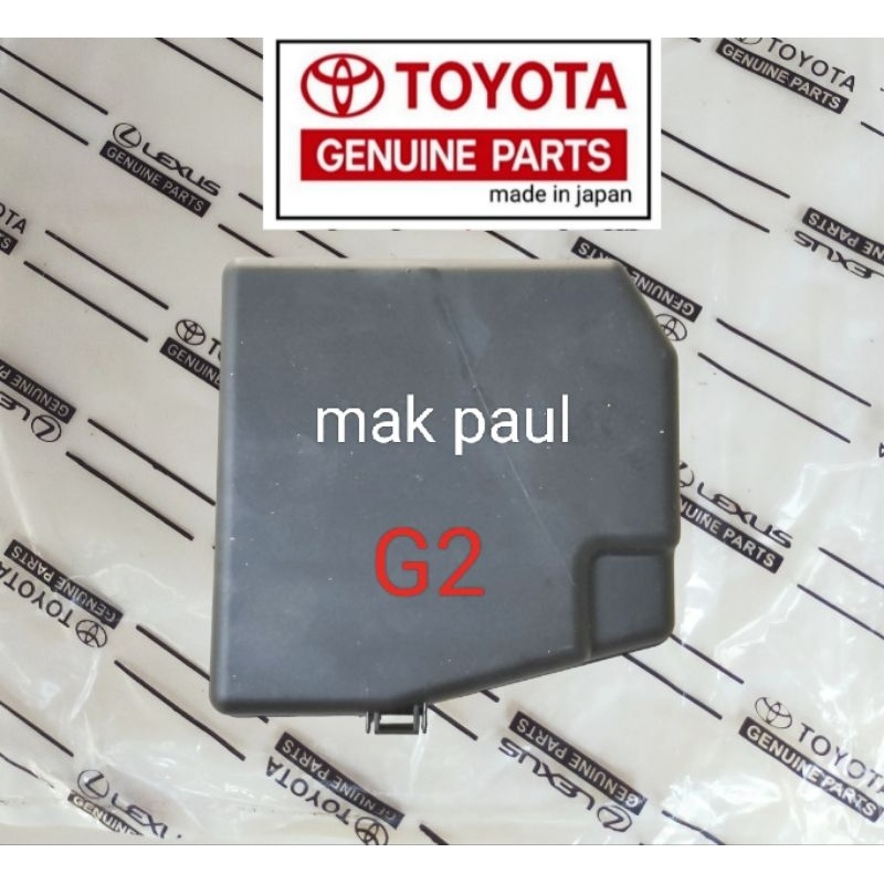 tutup sekring box fuse YARIS bakpao NEW VIOS gen2 2007 - 2013 ORIGINAL