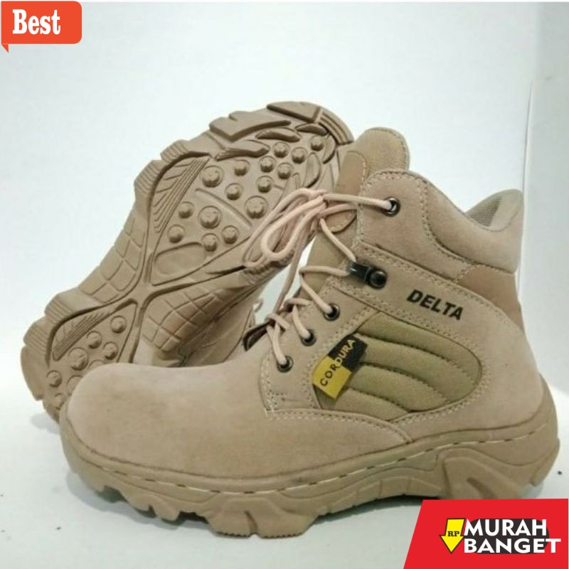Boot pria terbaru- Sepatu Bots Delta