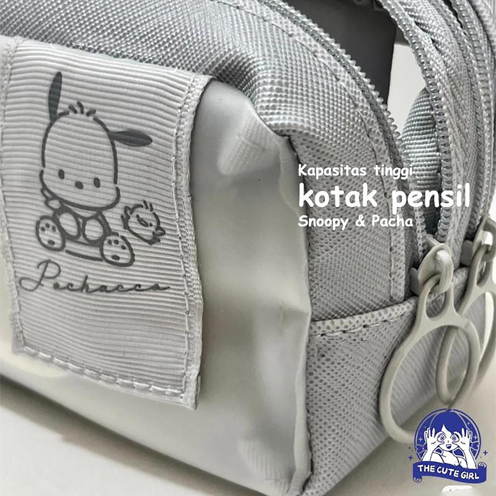 

Kotak Pensil Snoopy & Cute Large Capacity Pencil Case/pensil pouch/tempat pensil aesthetic/make up tas- Stazionario