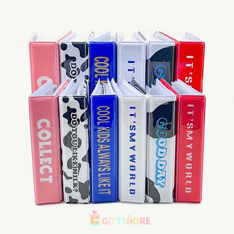 RK COD Album Foto Buku Penyimpanan Foto Mini Album Mini Berongga Hati Gaya INS Photo Album Card Mini