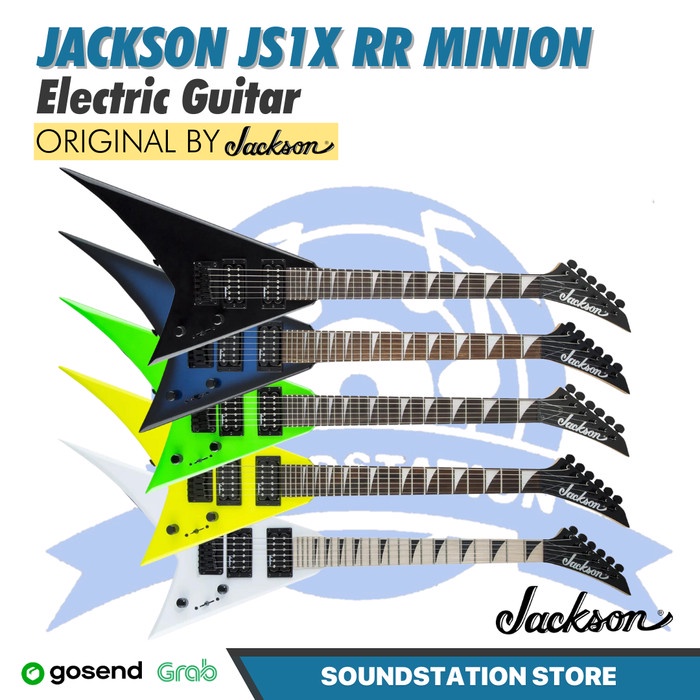 JACKSON JS1X RR MINION Electric Guitar | Gitar Listrik Flying V JS-1X