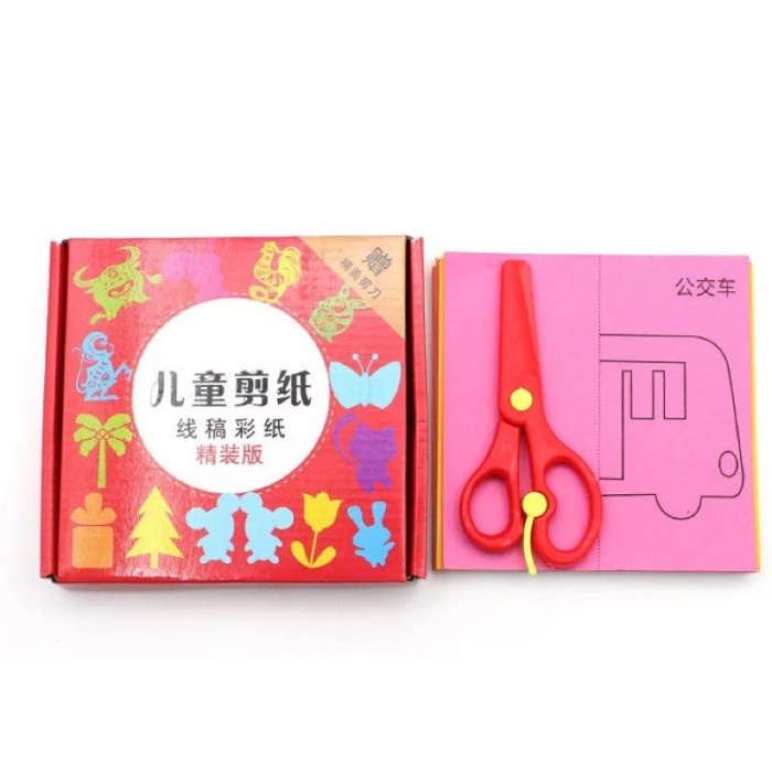 

Mainan Permainan Toys Kado Ulang Tahun Anak Laki Perempuan origami gunting kertas origami melipat kertas Import Murah