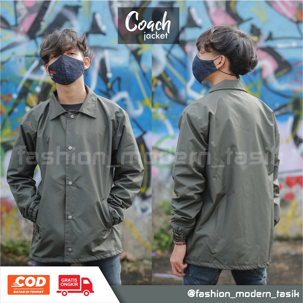 jaket coach/jaket coach polos/jaket taslan pria/jaket waterproof pria/jaket outdoor