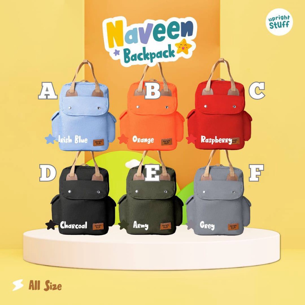 Naveen Backpack Upright Kids Stuff