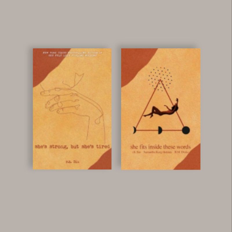 

[inggris] She's Strong, But She's Tired, She Fits Inside These Words