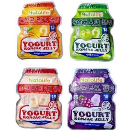 

NATALIFE YOGURT KONJAC JELLY ALL VARIANT 300GR - ORIGINAL