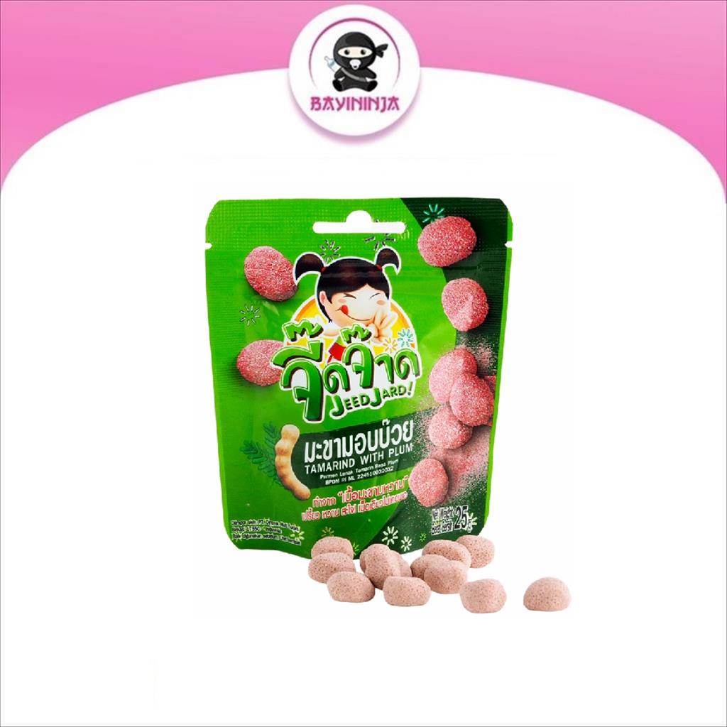 

JEEDJARD Chewy Candy Tamarind Permen Asam with Plum 25 g
